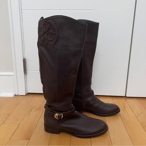 Tory Burch Riding Boots Marlene Style (Coconut)